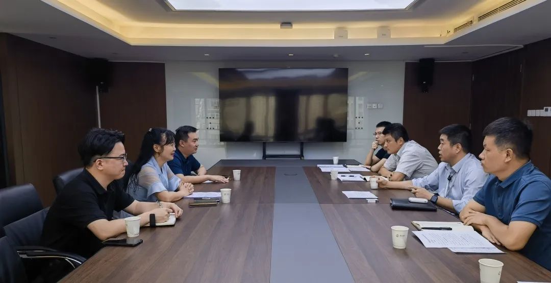 公司與經(jīng)開渭北發(fā)展集團(tuán)、渭北建設(shè)集團(tuán)座談交流